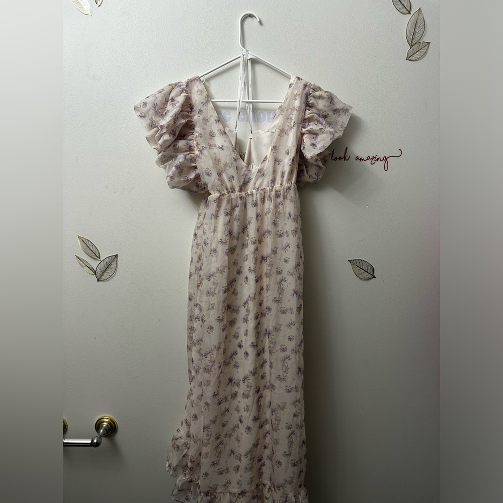 Floral maxi dress